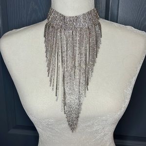 Rhinestone choker
